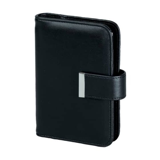 bsb Zeitplaner Pocket - Classic - A7, Softfolie schwarz