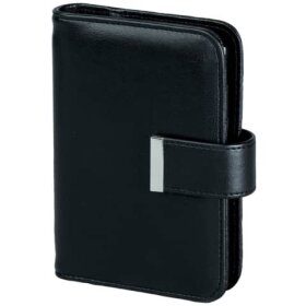 bsb Terminplaner Pocket - Classic - A7, Softfolie, schwarz