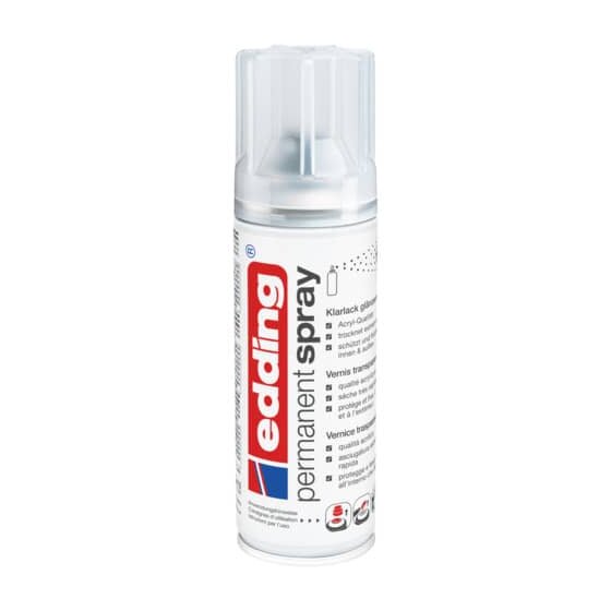 Edding 5200 Permanent Spray - Klarlack glänzend, 200ml
