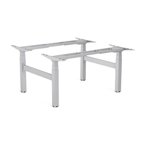Fellowes® Cambio™ höhenverstellbares Bench Tischsystem - elektrisch, grau