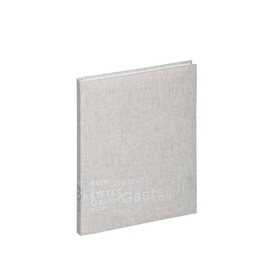 Pagna® Gästebuch EUROPA - 19 x 26 cm, beige, 192 Seiten