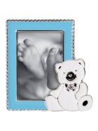 Goldbuch Bilderrahmen Baby Sweet Bear - 1 Foto 5 x 8, blau