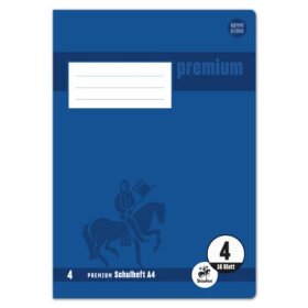 Staufen® Heft PREMIUM LIN 4 - A4, 16 Blatt, 90 g/qm,...