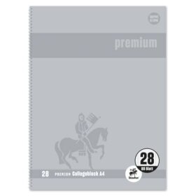 Staufen® Collegeblock Premium LIN 28 - A4, 80 Blatt,...