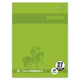 Staufen® Collegeblock Premium LIN 27 - A4, 80 Blatt,...