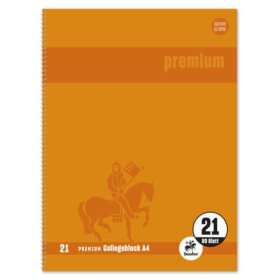 Staufen® Collegeblock Premium LIN 21 - A4, 80 Blatt,...