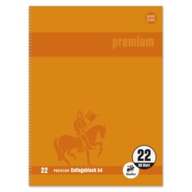 Staufen® Collegeblock Premium LIN 22 - A4, 80 Blatt,...