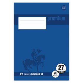 Staufen® Schulblock PREMIUM LIN 27 - A4, 50 Blatt, 90...