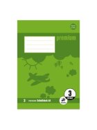 Staufen® Schulblock PREMIUM LIN 3 - A5, 50 Blatt, 90 g/qm, liniert