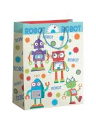 ZÖWIE® Geschenktragetasche Kind Roboter - 26 x 33 x 13 cm