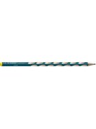 STABILO® Schmaler Dreikant-Bleistift für Linkshänder- EASYgraph S in petrol - Einzelstift - Härtegrad HB