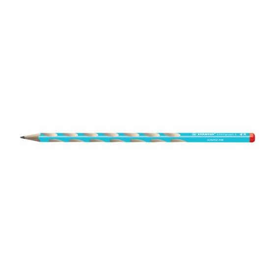 STABILO® Schmaler Dreikant-Bleistift für Rechtshänder - EASYgraph S in blau - Einzelstift - Härtegrad HB