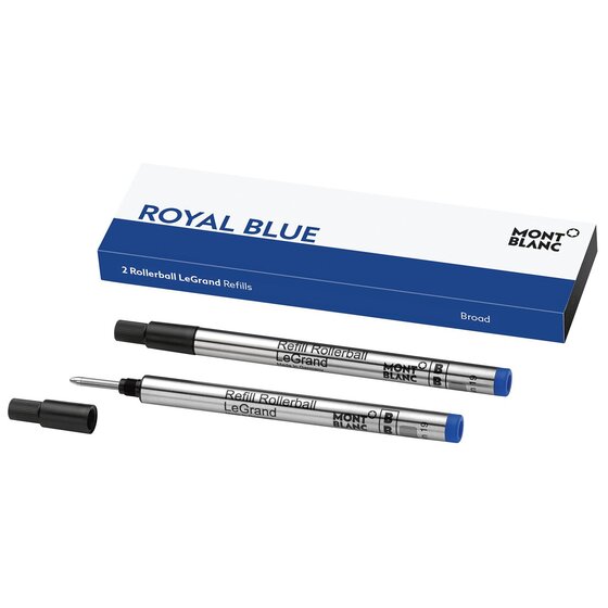 Montblanc® Tintenrollermine LeGrand - B, 2 Stück, royal blue