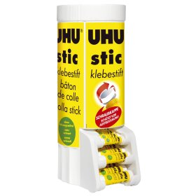 UHU® stic klebestift Display in Stiftform