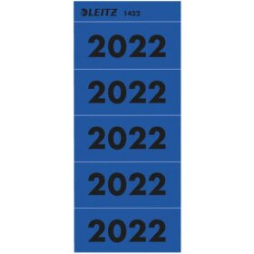 Leitz 1422 Inhaltsschild 2022 - selbstklebend, 100...