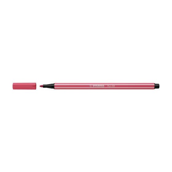 STABILO® Premium-Filzstift - Pen 68 - erdbeerrot