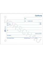 Avery Zweckform® 1255 Quittung inkl. MwSt. Recycling - A6 quer, MP, BL, 2x 50 Blatt
