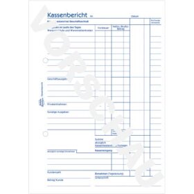 Avery Zweckform® 1265 Kassenbericht Recycling - A5,...
