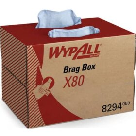 Wypall® Wischtuch X80 - 1-lagig, blau, Box mit 160...