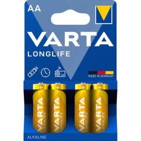 Varta Batterien LONGLIFE - Mignon/LR06/AA, 1,5 V, 4er Pack