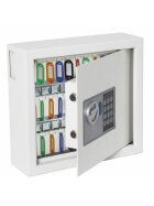 phoenix Safe Schlüsseltresor Cygnus Elektronikschloss - 30 Haken, 300 x 280 x 100 mm, weiß