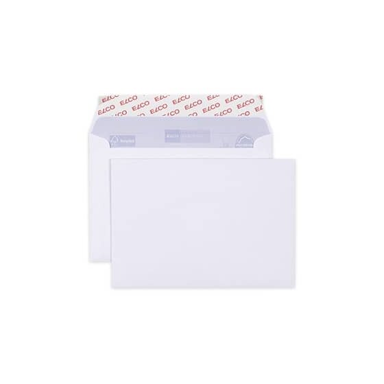 Elco Briefhülle Proclima - C6, hochweiß, Haftklebung, 100 g/qm, 500 Stück Box