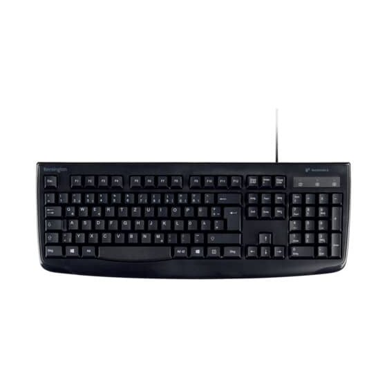 Kensington® Pro Fit® Ergo-Tastatur - abwaschbar, schwarz