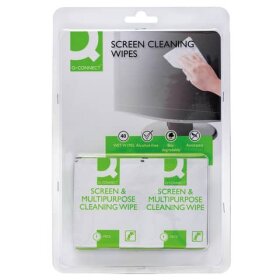 Q-Connect® Reinigungstücher - nass, 40 Stück