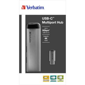 Verbatim USB-Hub 3.1-C auf USB 3.0 Berteiler 1:2