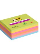 Post-it® SuperSticky Haftnotizblock Super Sticky Meeting Notes - 203 x 152 mm, neonfarben, 6x 45 Blatt