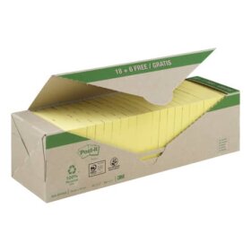 Post-it® Haftnotizblock Recycling Notes - 76 x 76 mm,...