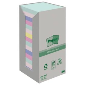 Post-it® Haftnotizblock Recycling Notes - 76 x 76 mm,...