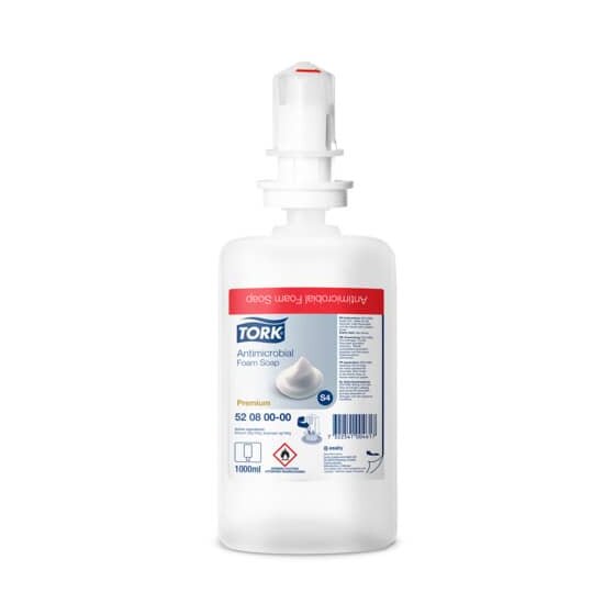 Tork® Schaumseife zur Händedekontamination (Biozidprodukt) für System S4 - 1000 ml
