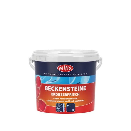 Eilfix WC-Beckensteine Erdbeere 1kg