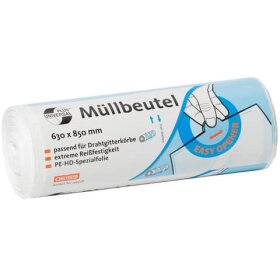 DEISS Hygienebeutel Universal - weiß, HDPE, 30...