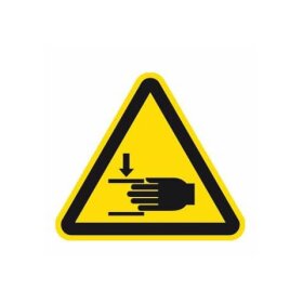 moedel® Warnung vor Handverletzungen ISO 7010, Folie...