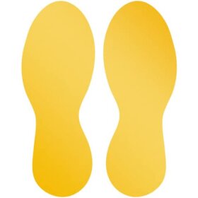 DURABLE Bodenmarkierungssymbol "Fuß" - 90...