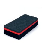 SIGEL Board-Eraser Reinigungsschwamm - 13 x 6 cm, magnetisch, schwarz