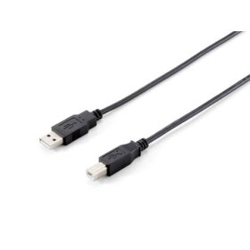 equip USB 2.0 Cable Type A Male to Type B Male 1.8m