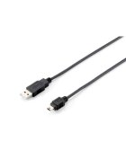 equip USB 2.0 Cable Type A Male to Mini-B Male 1,8m