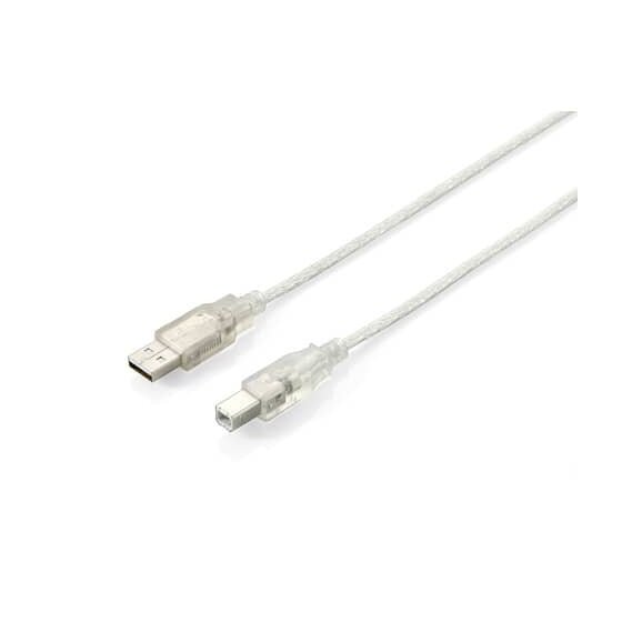 equip USB 2.0 Cable Type A Male to Type B Male 1,8m