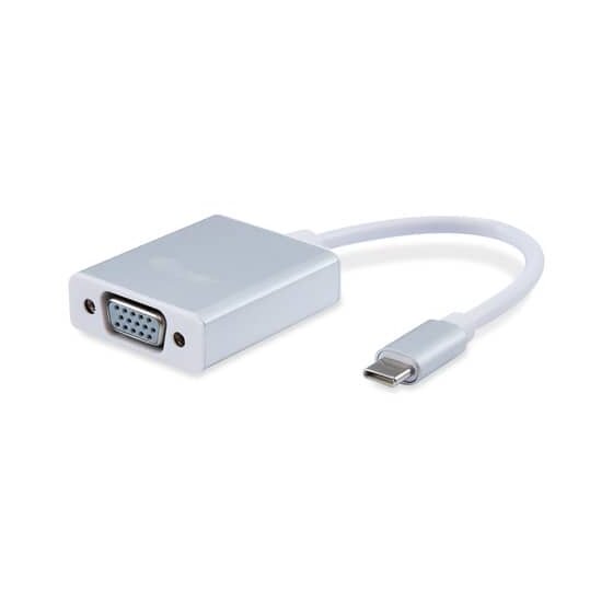 equip USB Type C Male to HD15 VGA Female Adapter, 15cm