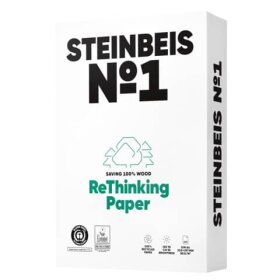 Steinbeis No. 1 - Classic White - Recyclingpapier, A4,...