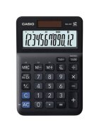 Casio® Tischrechner MS-20F - Solar-/Batteriebetrieb, 12-stellig, LC-Display, schwarz
