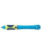 Pelikan® griffix® Bleistift - Neon Fresh Blue, Linkshänder, Faltschachtel mit Eurolochung