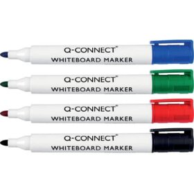 Q-Connect® Whiteboard Marker - 1,5 - 3 mm, 4er Pack...