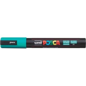 uni POSCA Marker - 1,8 - 2,5 mm, smaragdgrün
