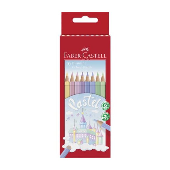 FABER-CASTELL Buntstift Classic Colour Pastell - 10er Kartonetui