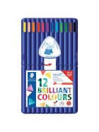 Staedtler® ergo soft® 157 Farbstifte - 3 mm, Box mit 12 Farben
