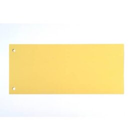 Trennstreifen - 190 g/qm Karton, gelb, 100 Stück